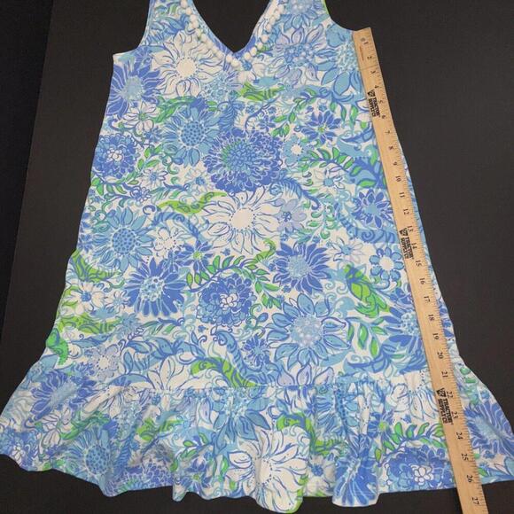 Lilly Pulitzer Frenchie Blue Designer CAMILLA SWING DRESS Preppy Classic | S - Picture 3 of 15